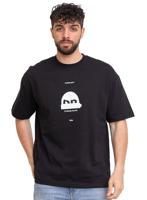 Black Design 3703VIG - O - S Round T-shirt - Khotwh